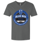 T-Shirts Heavy Metal / X-Small Blue Box V7(1) Men's Premium V-Neck