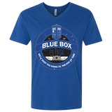 T-Shirts Royal / X-Small Blue Box V7(1) Men's Premium V-Neck