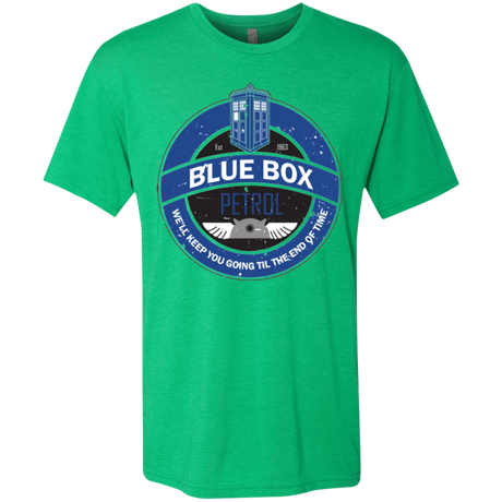 T-Shirts Envy / Small Blue Box V7(1) Men's Triblend T-Shirt