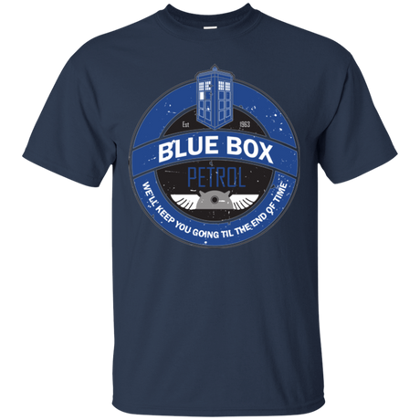 T-Shirts Navy / Small Blue Box V7(1) T-Shirt