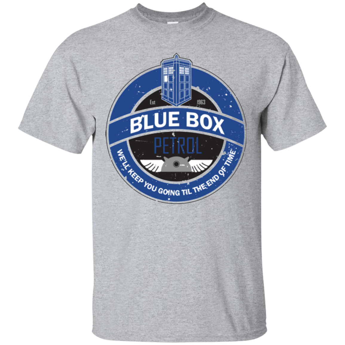 T-Shirts Sport Grey / Small Blue Box V7(1) T-Shirt