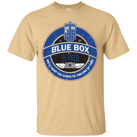 T-Shirts Vegas Gold / Small Blue Box V7(1) T-Shirt