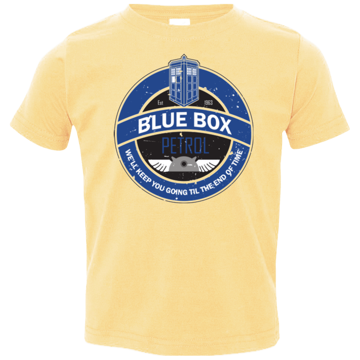 T-Shirts Butter / 2T Blue Box V7(1) Toddler Premium T-Shirt