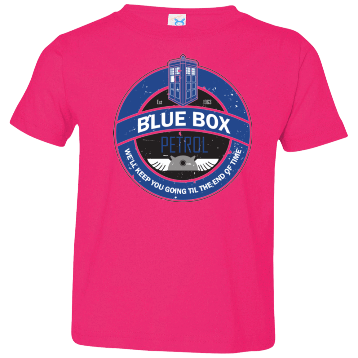 T-Shirts Hot Pink / 2T Blue Box V7(1) Toddler Premium T-Shirt