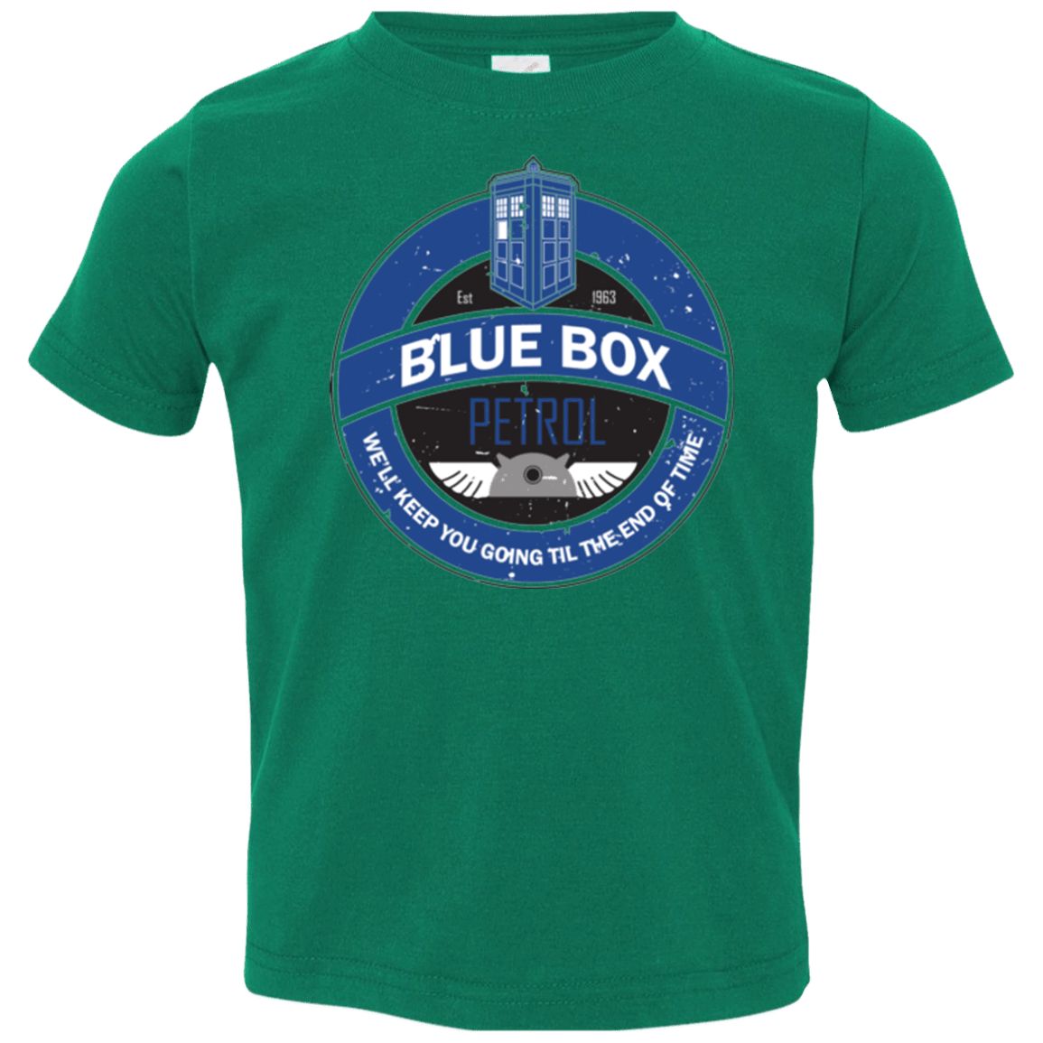 T-Shirts Kelly / 2T Blue Box V7(1) Toddler Premium T-Shirt