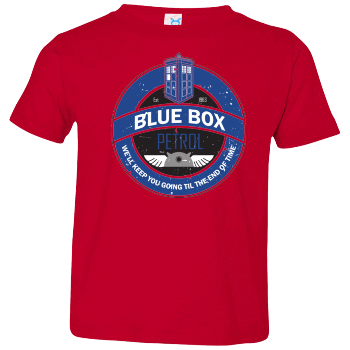 T-Shirts Red / 2T Blue Box V7(1) Toddler Premium T-Shirt