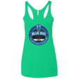 T-Shirts Envy / X-Small Blue Box V7(1) Women's Triblend Racerback Tank
