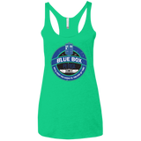 T-Shirts Envy / X-Small Blue Box V7(1) Women's Triblend Racerback Tank