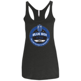 T-Shirts Vintage Black / X-Small Blue Box V7(1) Women's Triblend Racerback Tank