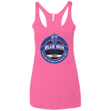 T-Shirts Vintage Pink / X-Small Blue Box V7(1) Women's Triblend Racerback Tank