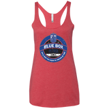 T-Shirts Vintage Red / X-Small Blue Box V7(1) Women's Triblend Racerback Tank