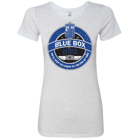 T-Shirts Heather White / Small Blue Box V7(1) Women's Triblend T-Shirt