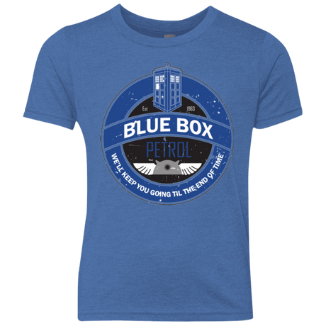 T-Shirts Vintage Royal / YXS Blue Box V7(1) Youth Triblend T-Shirt