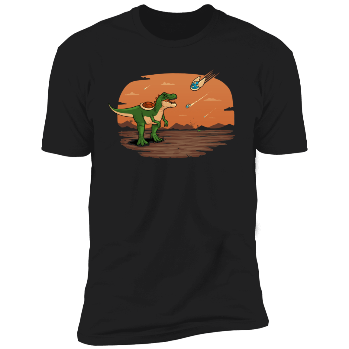 T-Shirts Black / X-Small Blue Extinction Men's Premium T-Shirt