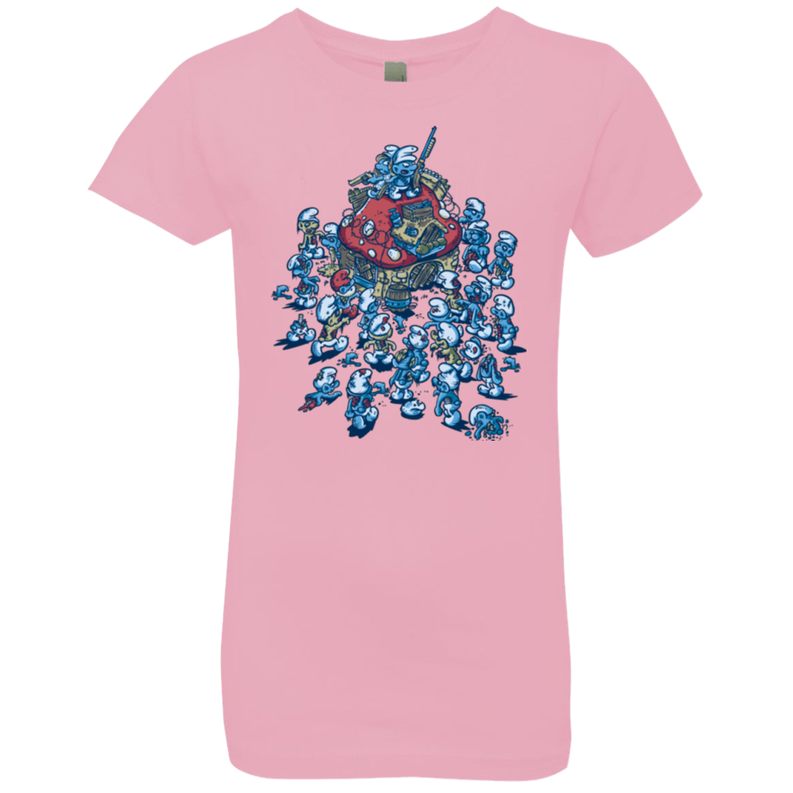 T-Shirts Light Pink / YXS BLUE HORDE Girls Premium T-Shirt