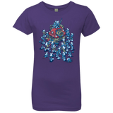 T-Shirts Purple Rush / YXS BLUE HORDE Girls Premium T-Shirt