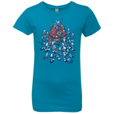 T-Shirts Turquoise / YXS BLUE HORDE Girls Premium T-Shirt