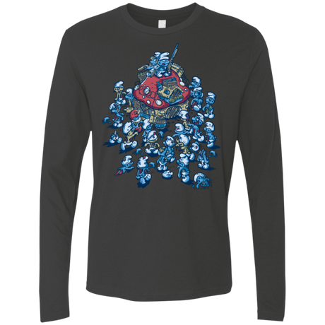 T-Shirts Heavy Metal / Small BLUE HORDE Men's Premium Long Sleeve