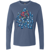 T-Shirts Indigo / Small BLUE HORDE Men's Premium Long Sleeve