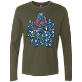 T-Shirts Military Green / Small BLUE HORDE Men's Premium Long Sleeve