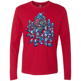 T-Shirts Red / Small BLUE HORDE Men's Premium Long Sleeve