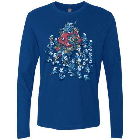 T-Shirts Royal / Small BLUE HORDE Men's Premium Long Sleeve