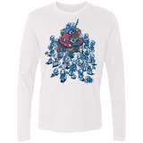 T-Shirts White / Small BLUE HORDE Men's Premium Long Sleeve