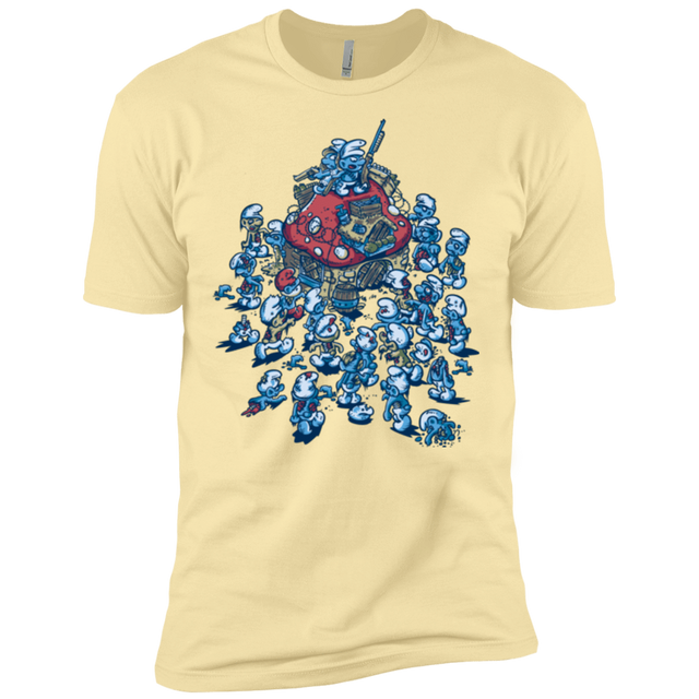 T-Shirts Banana Cream / X-Small BLUE HORDE Men's Premium T-Shirt