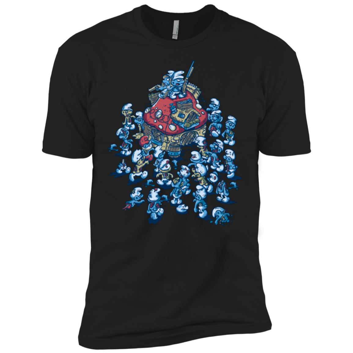 T-Shirts Black / X-Small BLUE HORDE Men's Premium T-Shirt