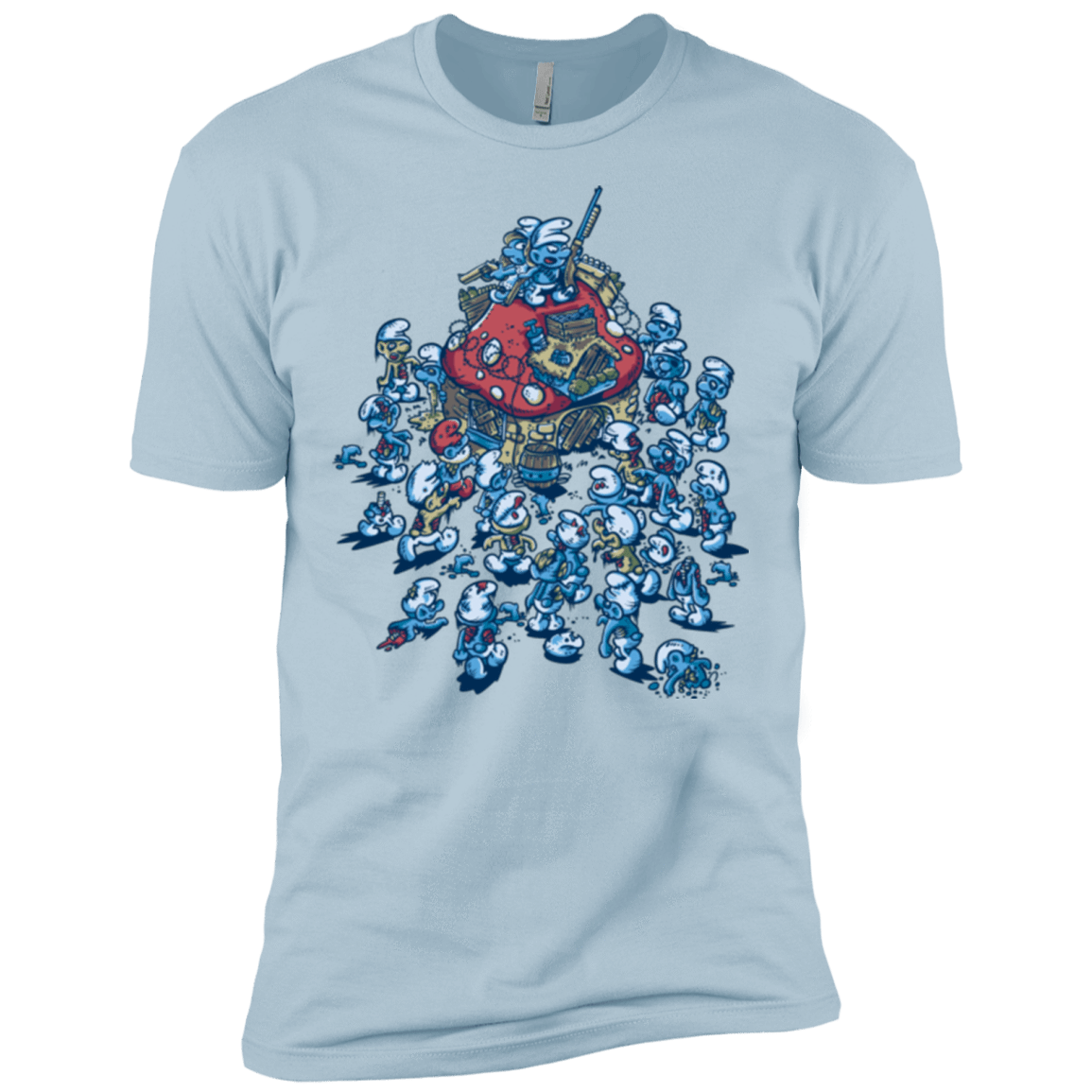 T-Shirts Light Blue / X-Small BLUE HORDE Men's Premium T-Shirt