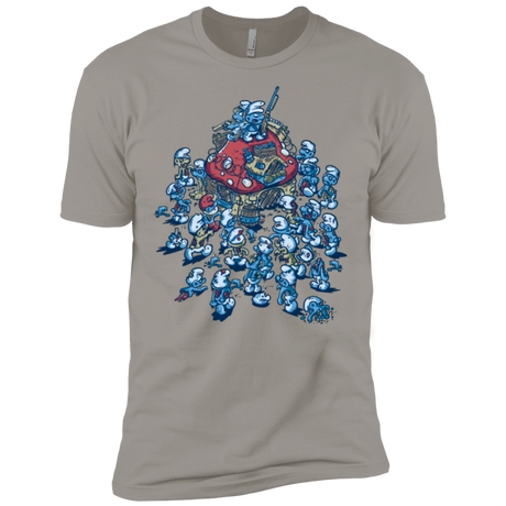 T-Shirts Light Grey / X-Small BLUE HORDE Men's Premium T-Shirt