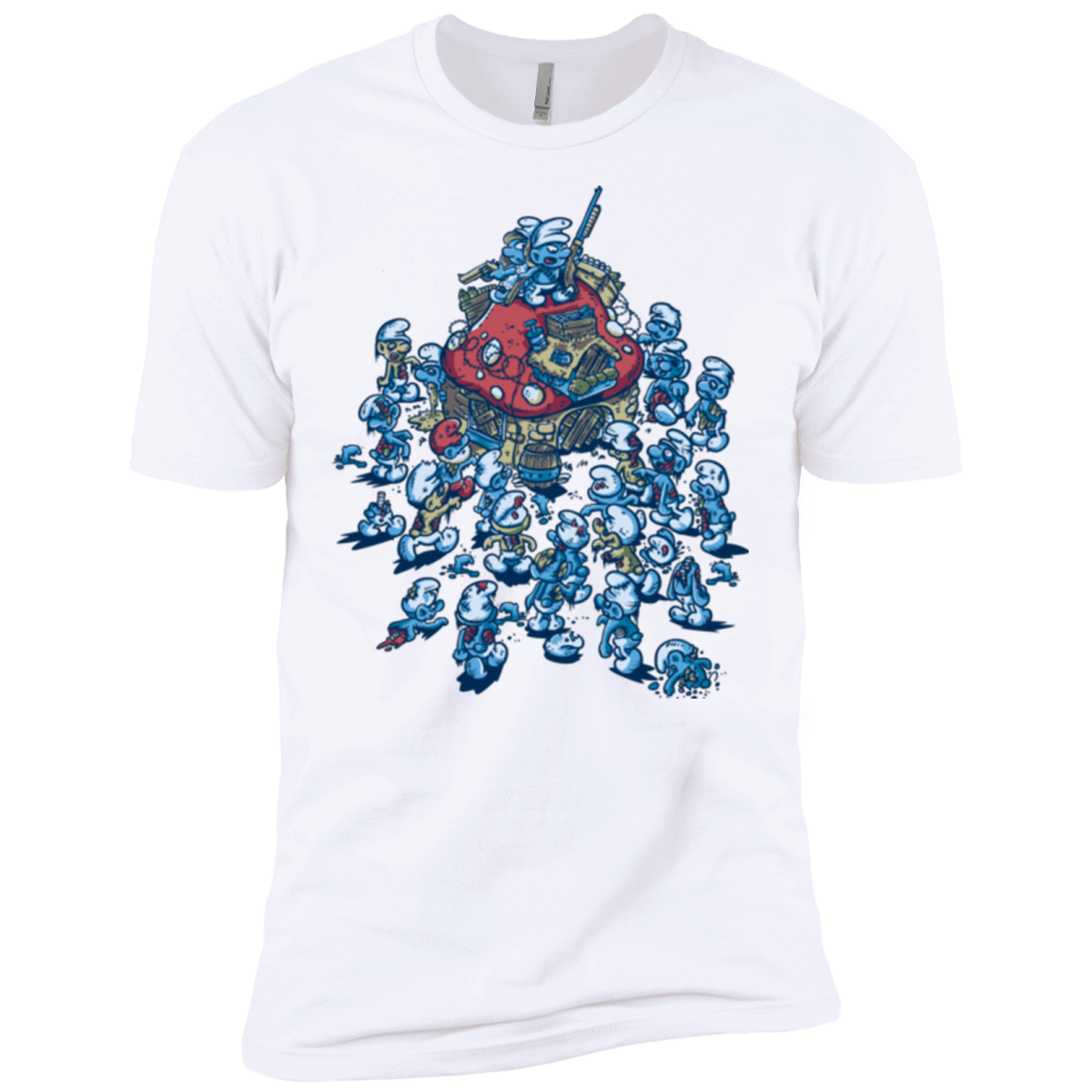 T-Shirts White / X-Small BLUE HORDE Men's Premium T-Shirt