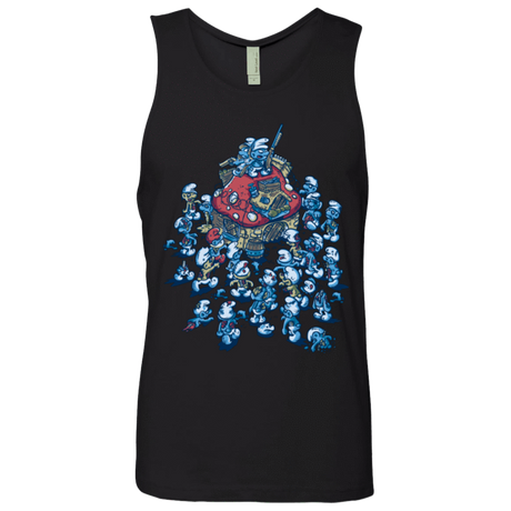 T-Shirts Black / Small BLUE HORDE Men's Premium Tank Top