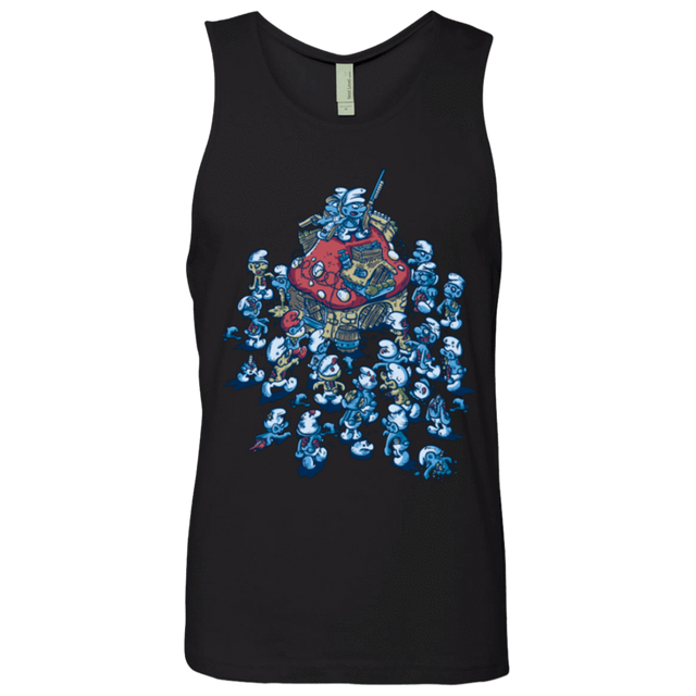 T-Shirts Black / Small BLUE HORDE Men's Premium Tank Top