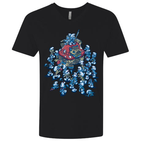 T-Shirts Black / X-Small BLUE HORDE Men's Premium V-Neck