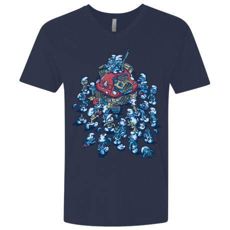 T-Shirts Midnight Navy / X-Small BLUE HORDE Men's Premium V-Neck
