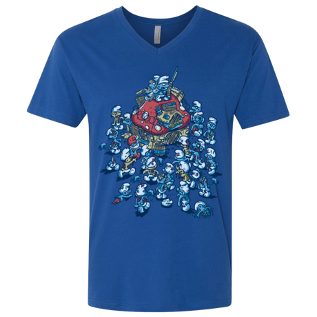 T-Shirts Royal / X-Small BLUE HORDE Men's Premium V-Neck