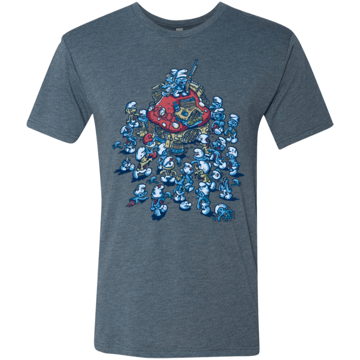 T-Shirts Indigo / Small BLUE HORDE Men's Triblend T-Shirt