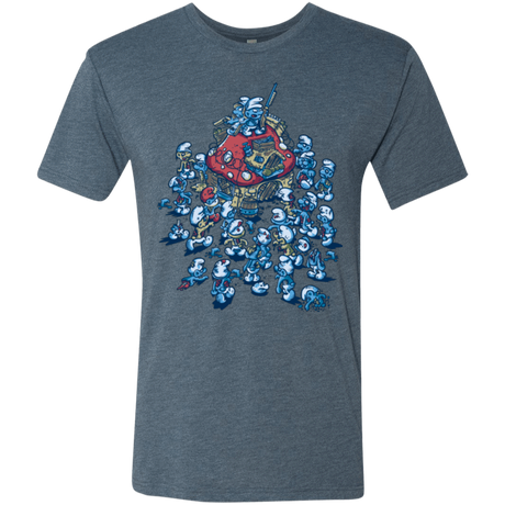 T-Shirts Indigo / Small BLUE HORDE Men's Triblend T-Shirt