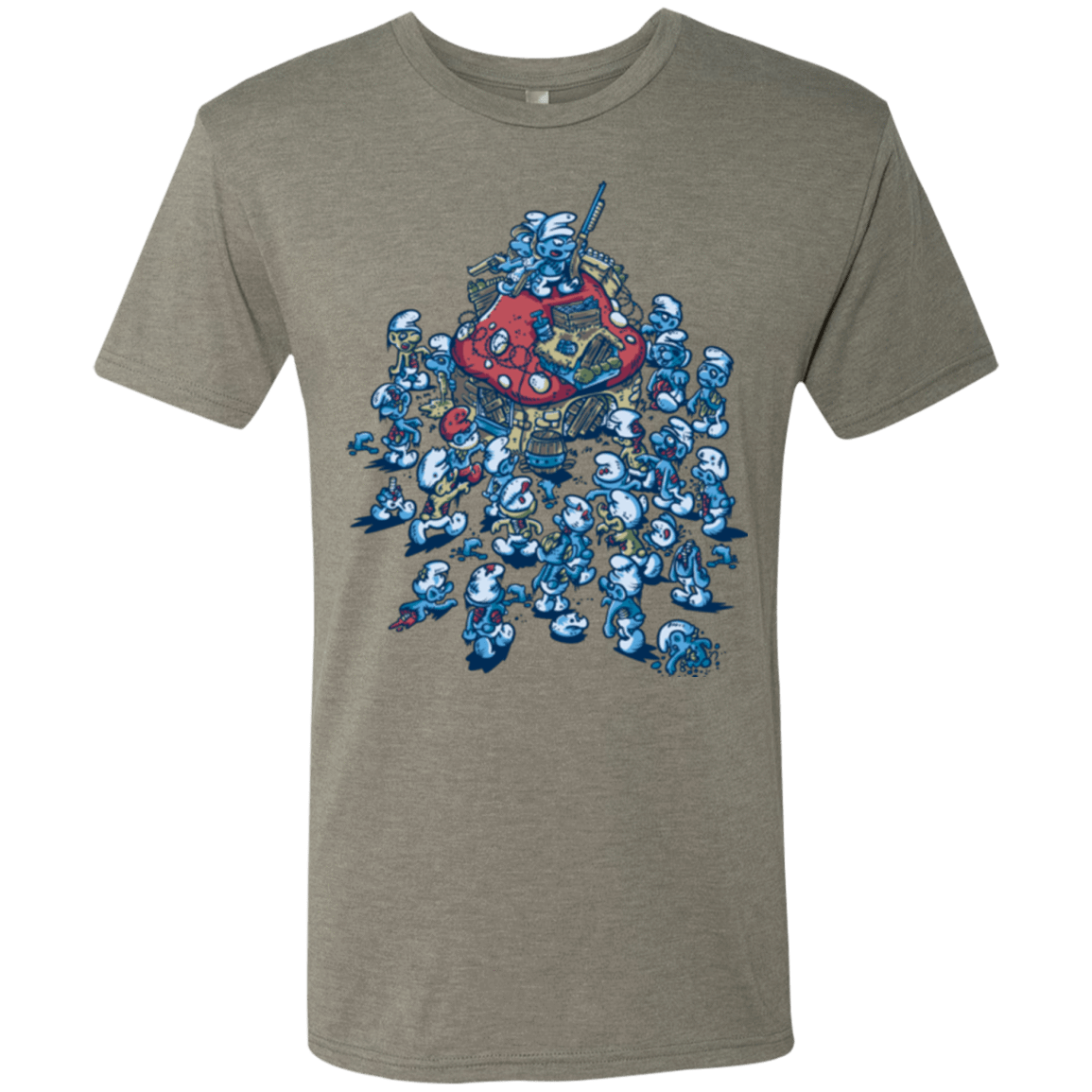 T-Shirts Venetian Grey / Small BLUE HORDE Men's Triblend T-Shirt