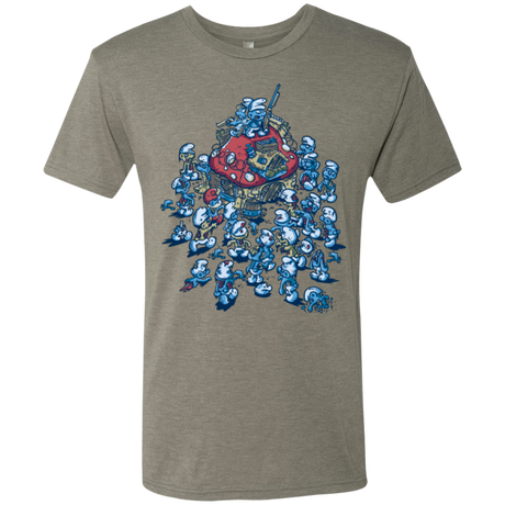 T-Shirts Venetian Grey / Small BLUE HORDE Men's Triblend T-Shirt