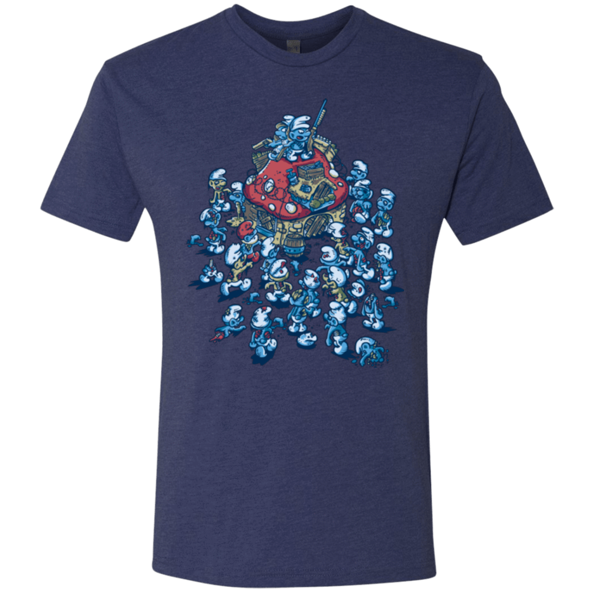 T-Shirts Vintage Navy / Small BLUE HORDE Men's Triblend T-Shirt