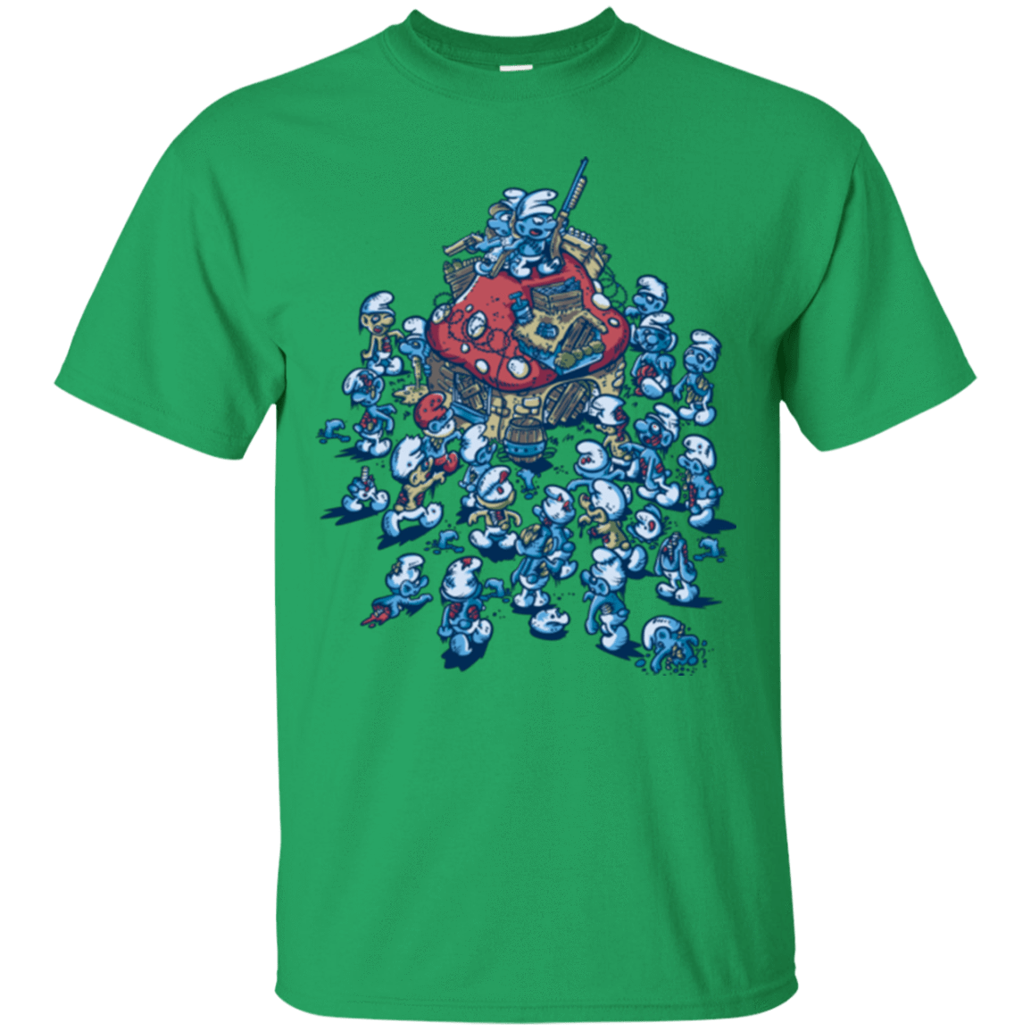 T-Shirts Irish Green / Small BLUE HORDE T-Shirt
