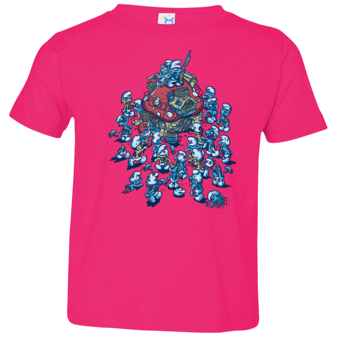 T-Shirts Hot Pink / 2T BLUE HORDE Toddler Premium T-Shirt