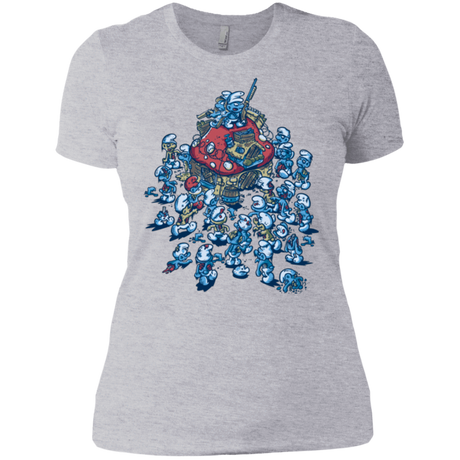T-Shirts Heather Grey / X-Small BLUE HORDE Women's Premium T-Shirt