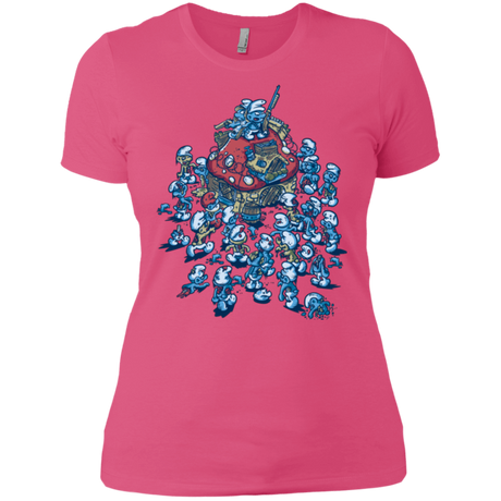 T-Shirts Hot Pink / X-Small BLUE HORDE Women's Premium T-Shirt
