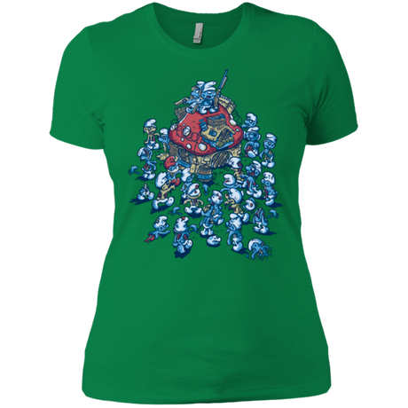 T-Shirts Kelly Green / X-Small BLUE HORDE Women's Premium T-Shirt