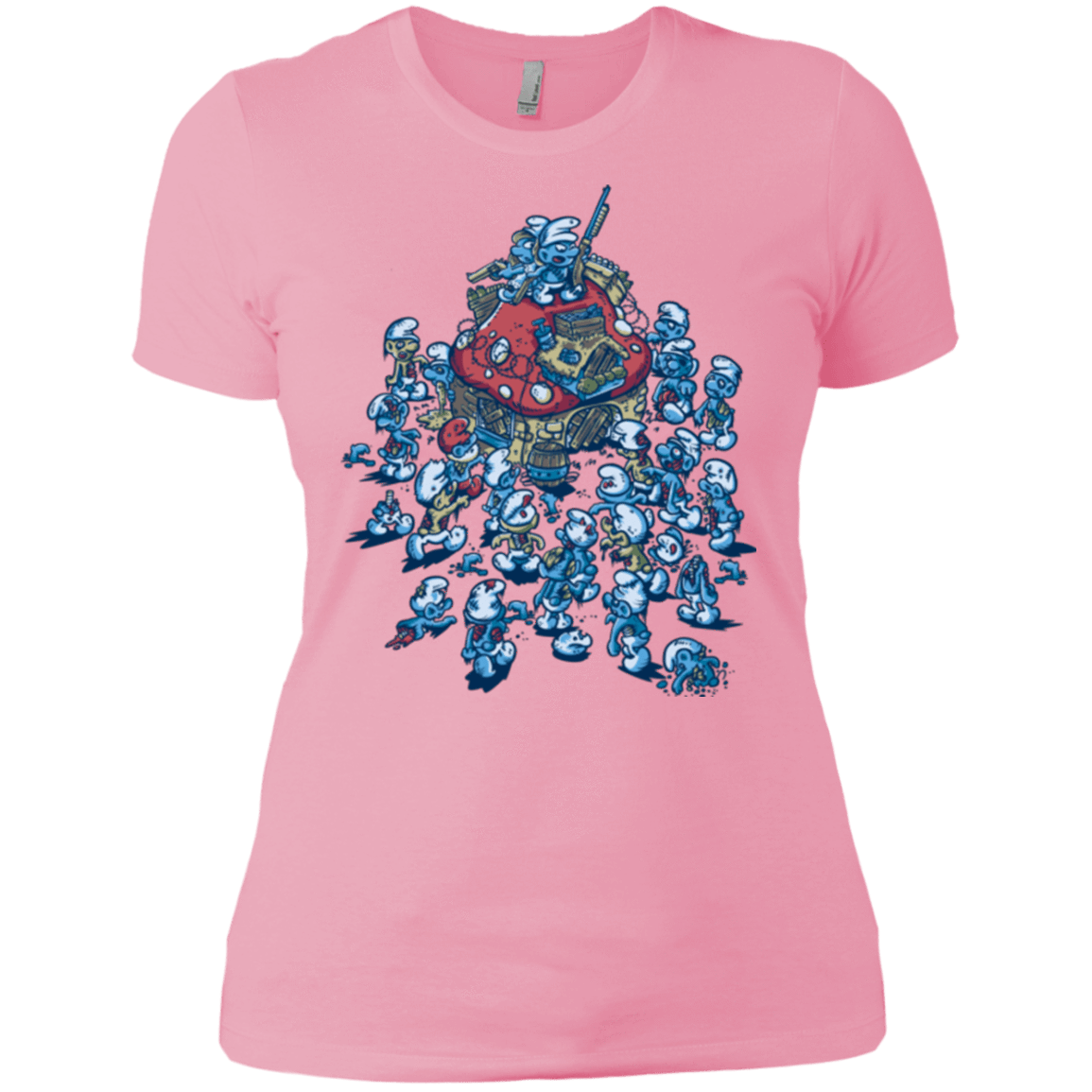 T-Shirts Light Pink / X-Small BLUE HORDE Women's Premium T-Shirt