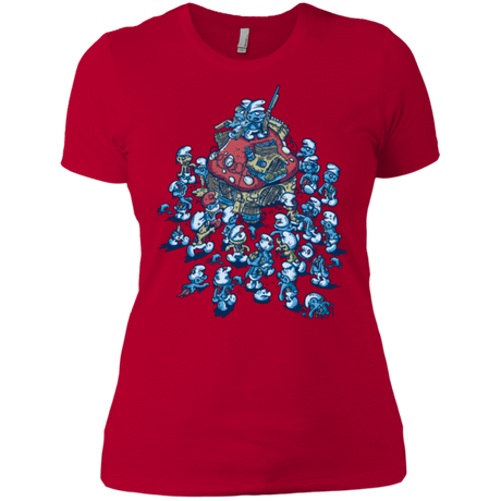 T-Shirts Red / X-Small BLUE HORDE Women's Premium T-Shirt
