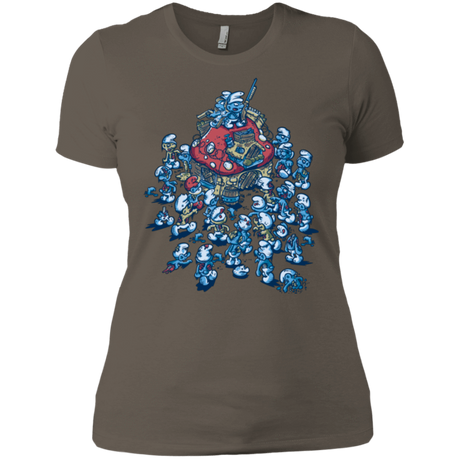 T-Shirts Warm Grey / X-Small BLUE HORDE Women's Premium T-Shirt